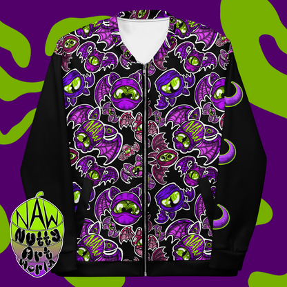 Batty Kittys Unisex Bomber Jacket