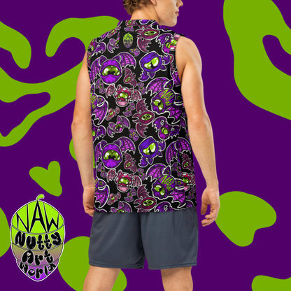 Batty kitty's unisex Jersey