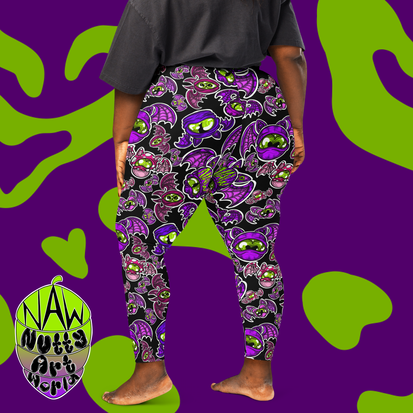 Batty Kitty's Leggings