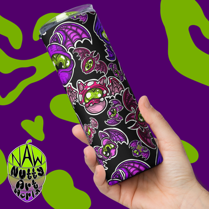 Batty Kittys Stainless Steel Tumbler