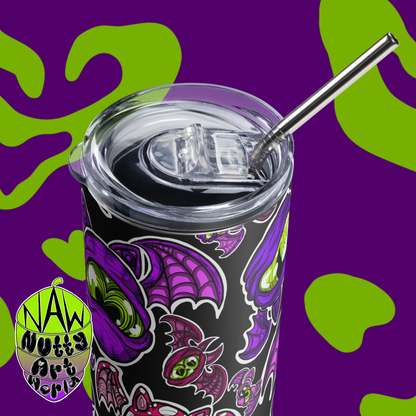 Batty Kittys Stainless Steel Tumbler