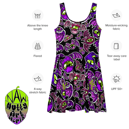 Batty Kitty's Skater Dress