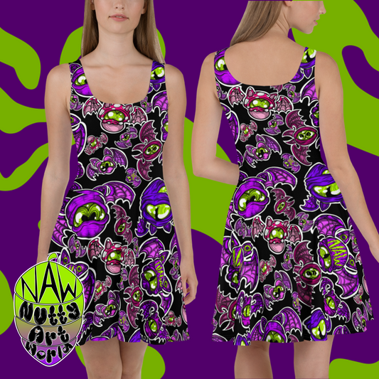 Batty Kitty's Skater Dress