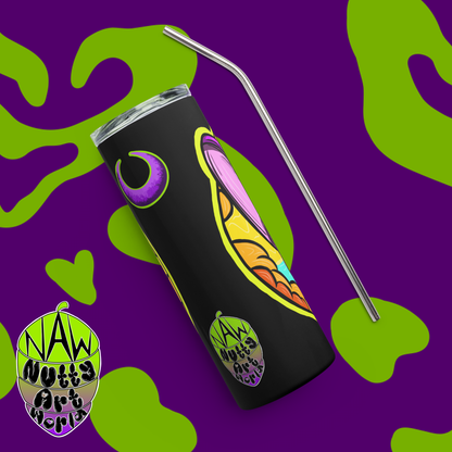 Crystal kitty's Stainless Steel Tumbler