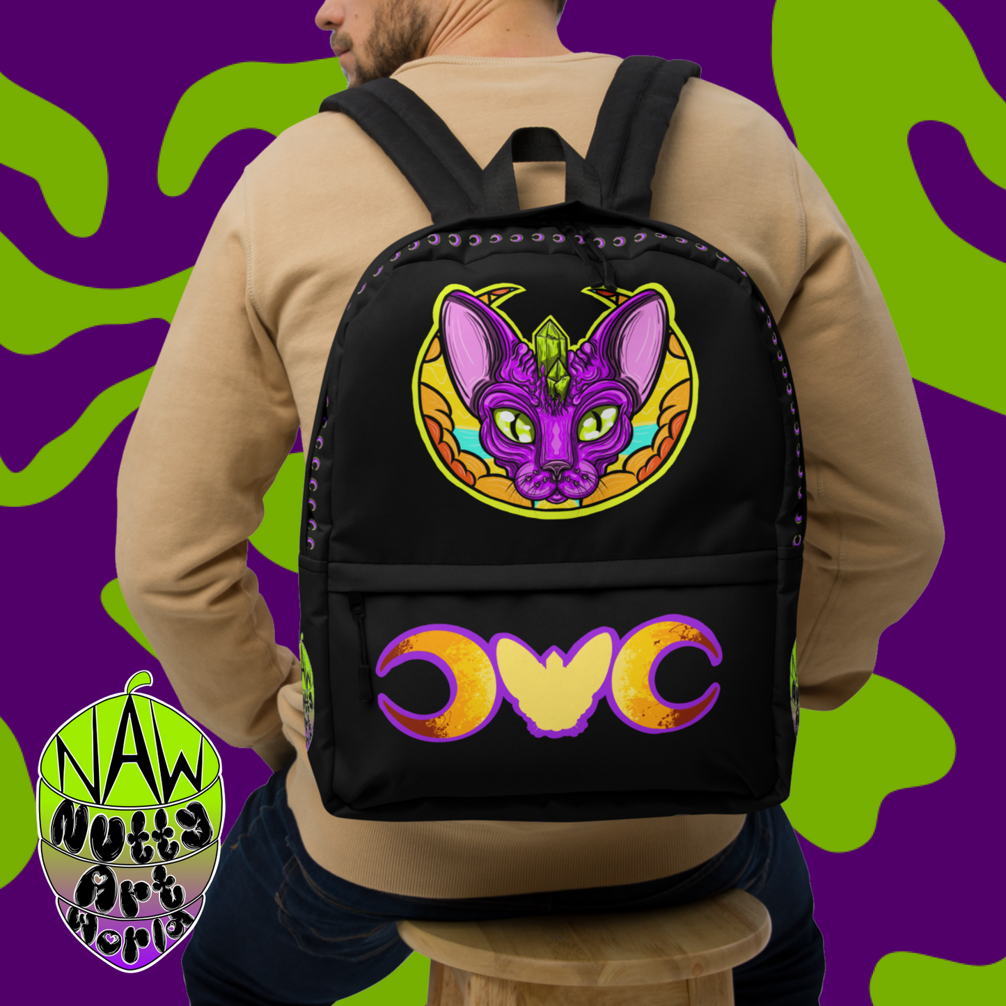 Crystal Kitty Backpack