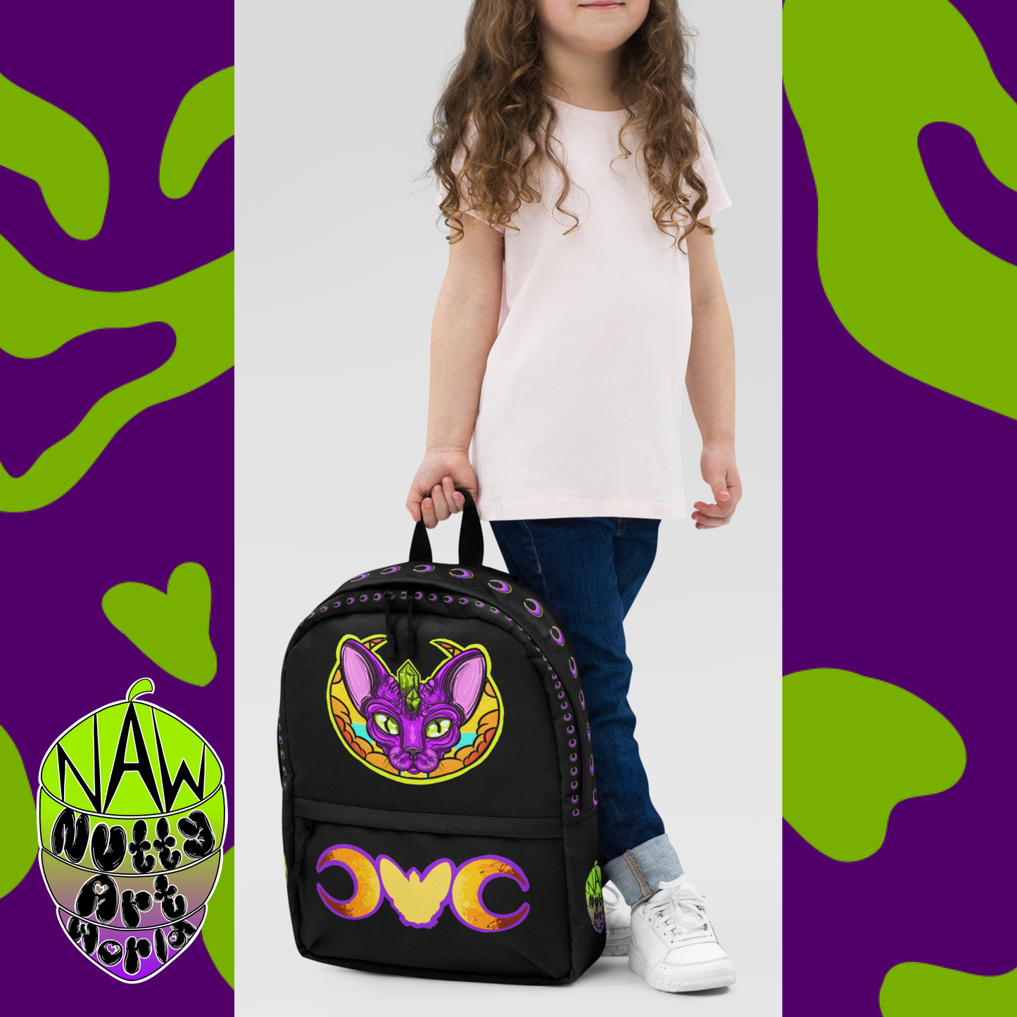 Crystal Kitty Backpack