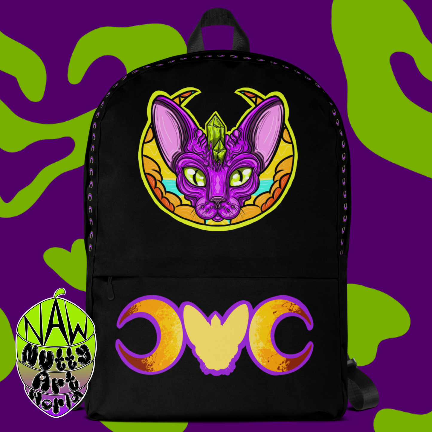 Crystal Kitty Backpack