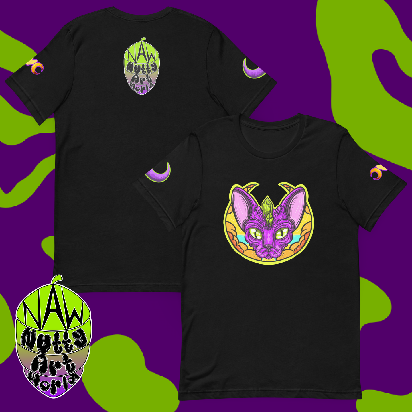 Crystal Kitty's Unisex T-Shirt