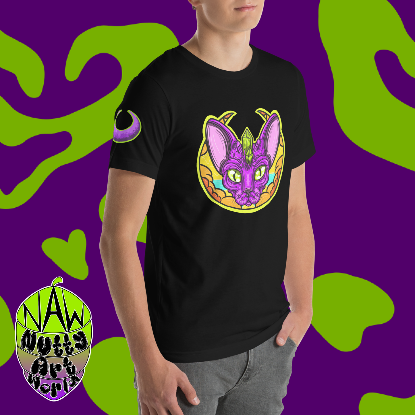 Crystal Kitty's Unisex T-Shirt