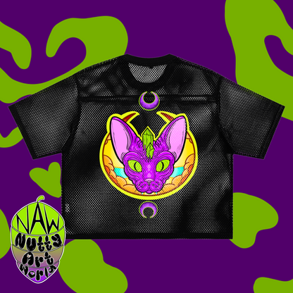 Crystal Kitty Net T-Shirt
