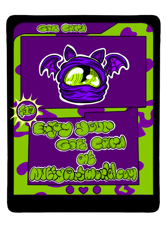 🎁 Nutty Art World Gift Card 🎁