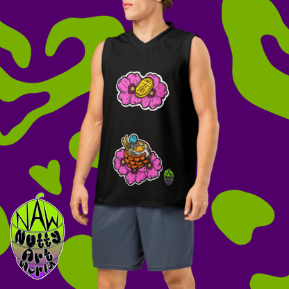 Happy Ramen Time! Premium basketball jersey