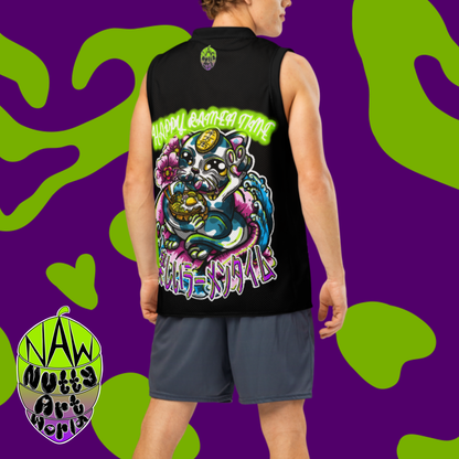 Happy Ramen Time! Premium basketball jersey