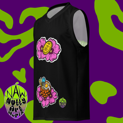 Happy Ramen Time! Premium basketball jersey