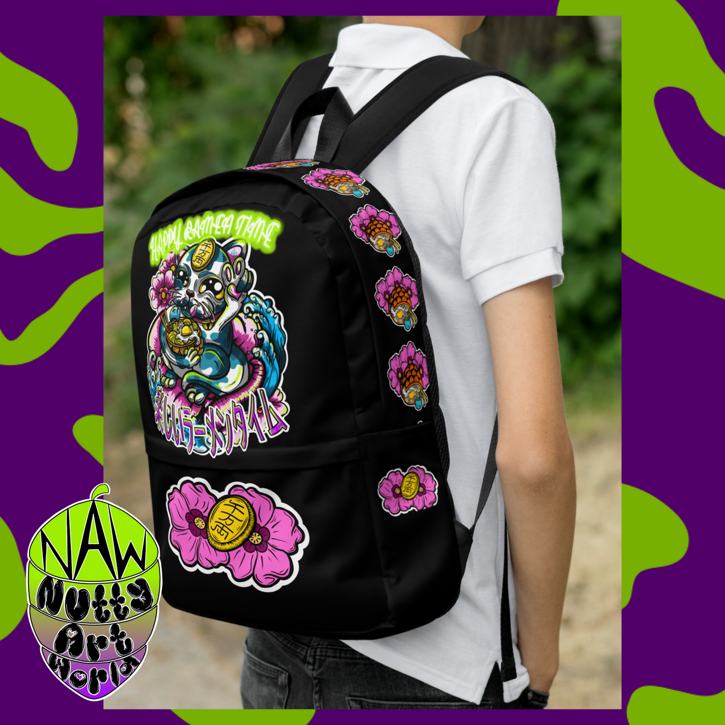 Happy Ramen Time! Backpack