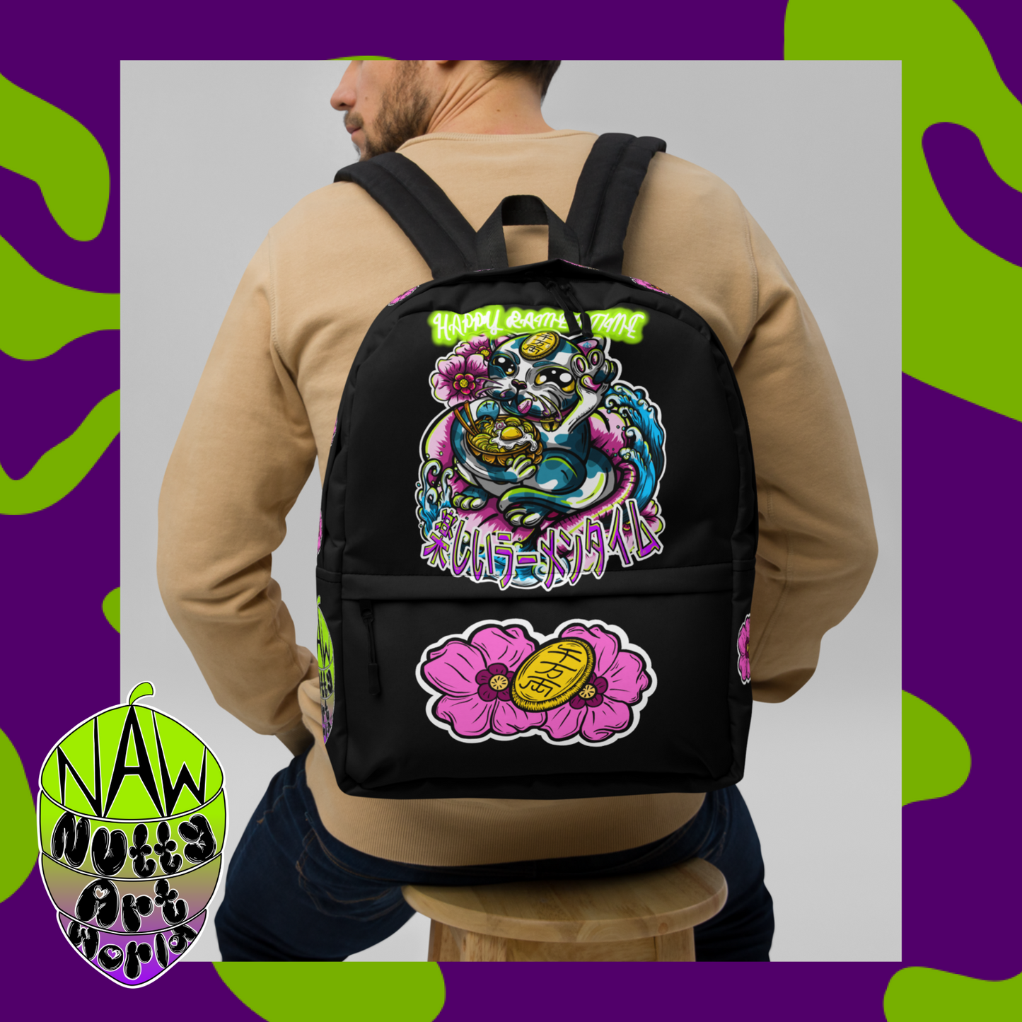 Happy Ramen Time! Backpack